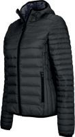 LADIES' LIGHTWEIGHT HOODED PADDED JACKET 